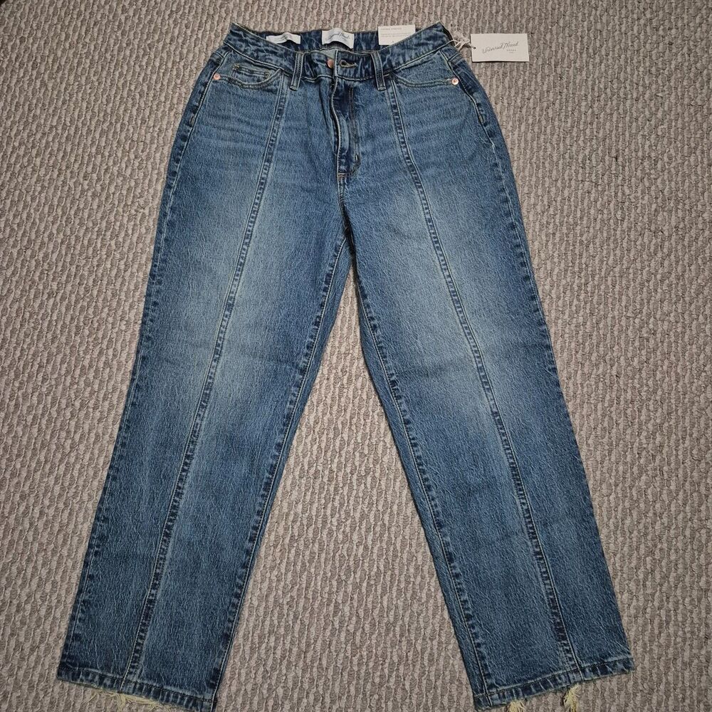 Universal Thread Womens Size 4/27R Curvy Fit High-Rise Vintage Straight Jeans